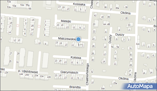 Zgorzelec, Malczewskiego Jacka, 5, mapa Zgorzelec