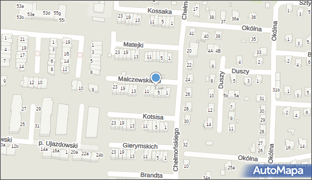 Zgorzelec, Malczewskiego Jacka, 7, mapa Zgorzelec