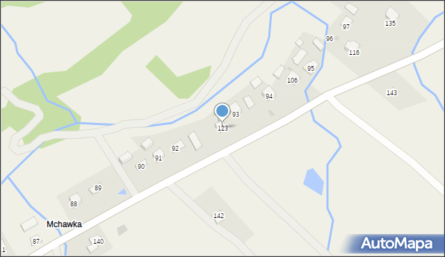 Mchawa, Mchawa, 123, mapa Mchawa