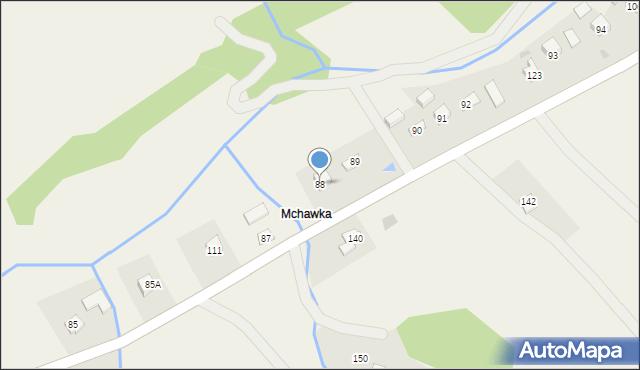 Mchawa, Mchawa, 88, mapa Mchawa