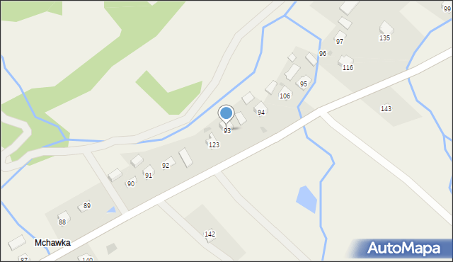 Mchawa, Mchawa, 93, mapa Mchawa