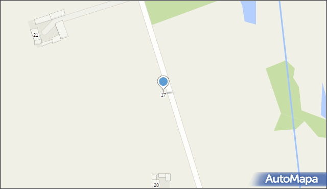 Mchówek, Mchówek, 17, mapa Mchówek