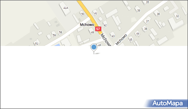 Mchowo, Mchowo, 51, mapa Mchowo