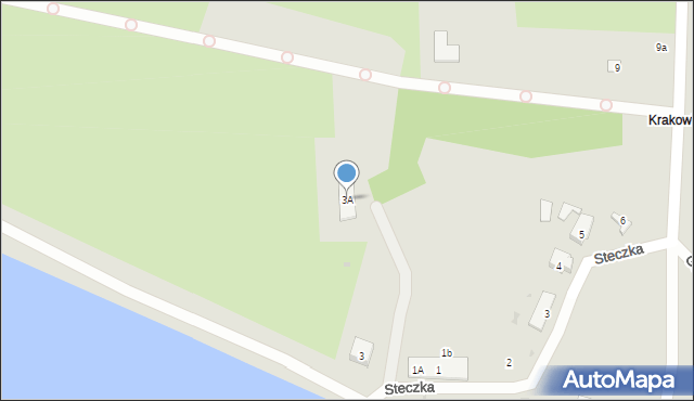 Gdańsk, Mewy, 3A, mapa Gdańska