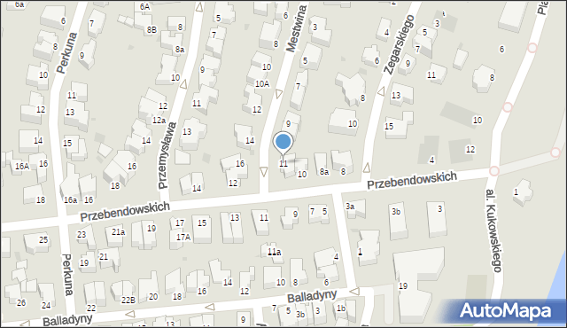 Gdynia, Mestwina, 11, mapa Gdyni