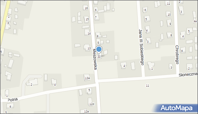 Konotop, Meszowska, 11, mapa Konotop