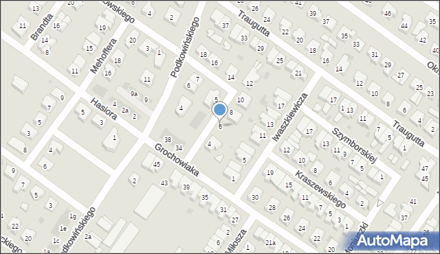 Leszno, Memoraty Anny, 6, mapa Leszno