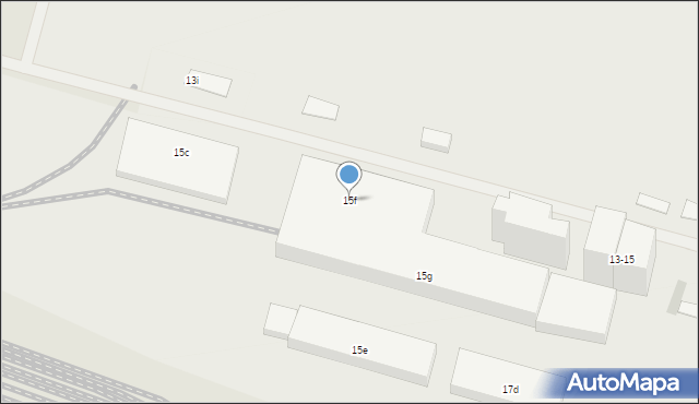 Lublin, Metalurgiczna, 15f, mapa Lublina