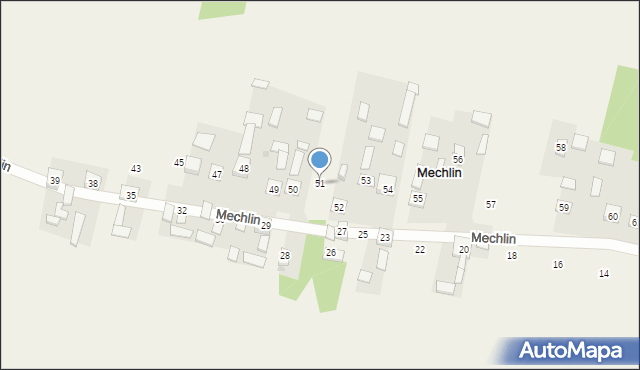 Mechlin, Mechlin, 51, mapa Mechlin
