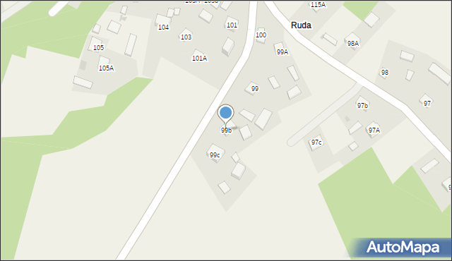 Mechowiec, Mechowiec, 99b, mapa Mechowiec