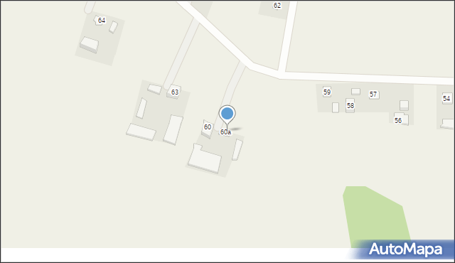 Męczenino, Męczenino, 62a, mapa Męczenino