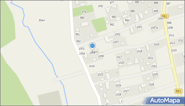 Medynia Głogowska, Medynia Głogowska, 1005, mapa Medynia Głogowska