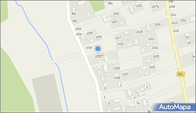 Medynia Głogowska, Medynia Głogowska, 1023, mapa Medynia Głogowska