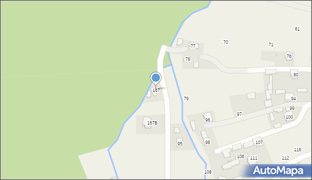 Medynia Głogowska, Medynia Głogowska, 167, mapa Medynia Głogowska