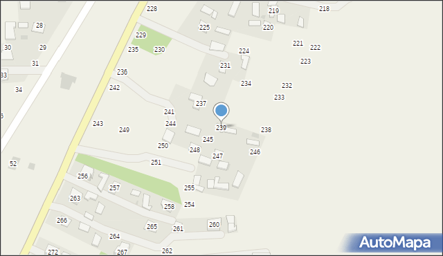 Medynia Głogowska, Medynia Głogowska, 239, mapa Medynia Głogowska