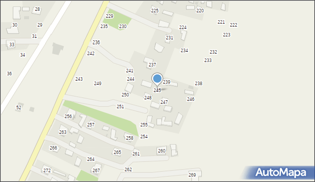 Medynia Głogowska, Medynia Głogowska, 245, mapa Medynia Głogowska