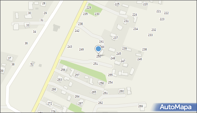 Medynia Głogowska, Medynia Głogowska, 250, mapa Medynia Głogowska