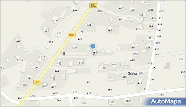 Medynia Głogowska, Medynia Głogowska, 437, mapa Medynia Głogowska