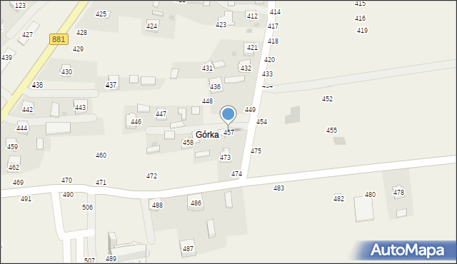 Medynia Głogowska, Medynia Głogowska, 457, mapa Medynia Głogowska