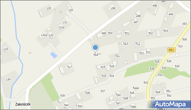 Medynia Głogowska, Medynia Głogowska, 514, mapa Medynia Głogowska