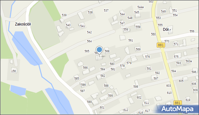 Medynia Głogowska, Medynia Głogowska, 567, mapa Medynia Głogowska