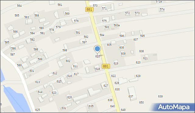 Medynia Głogowska, Medynia Głogowska, 610, mapa Medynia Głogowska