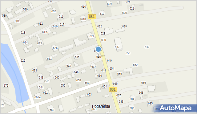 Medynia Głogowska, Medynia Głogowska, 640, mapa Medynia Głogowska