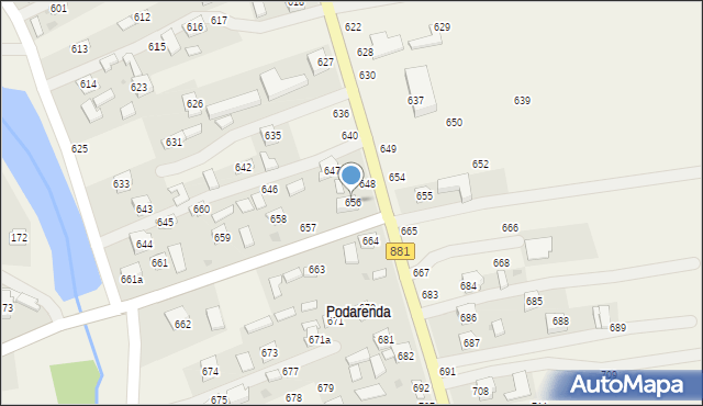 Medynia Głogowska, Medynia Głogowska, 656, mapa Medynia Głogowska