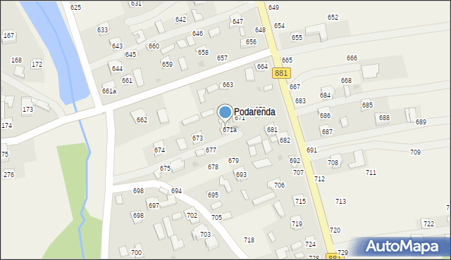 Medynia Głogowska, Medynia Głogowska, 672, mapa Medynia Głogowska