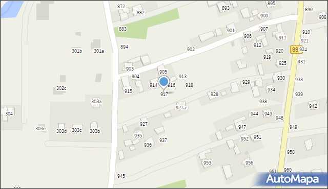 Medynia Głogowska, Medynia Głogowska, 917, mapa Medynia Głogowska