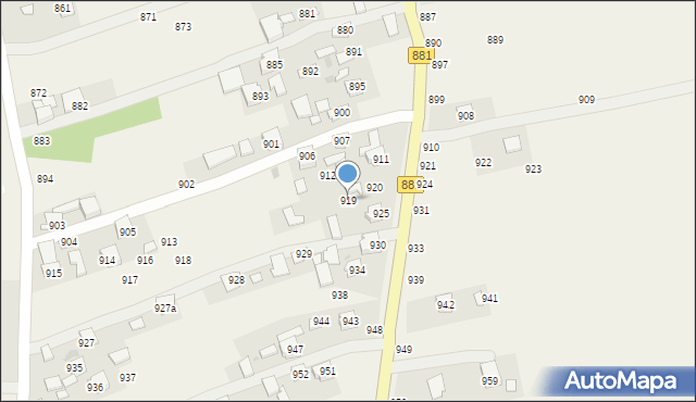 Medynia Głogowska, Medynia Głogowska, 919, mapa Medynia Głogowska