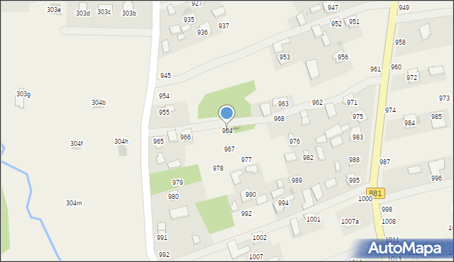 Medynia Głogowska, Medynia Głogowska, 964, mapa Medynia Głogowska