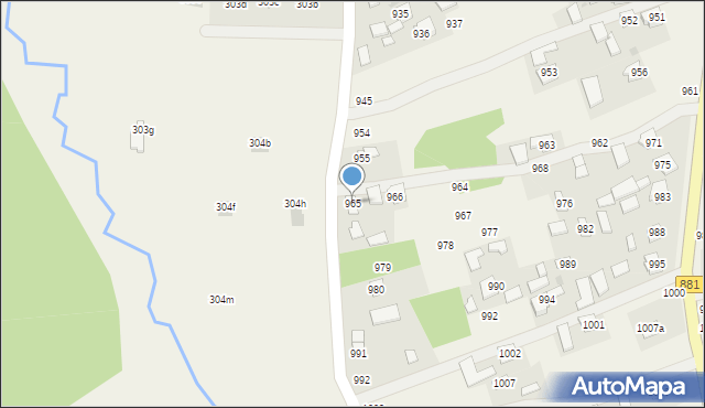 Medynia Głogowska, Medynia Głogowska, 965, mapa Medynia Głogowska