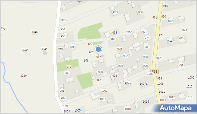 Medynia Głogowska, Medynia Głogowska, 977, mapa Medynia Głogowska