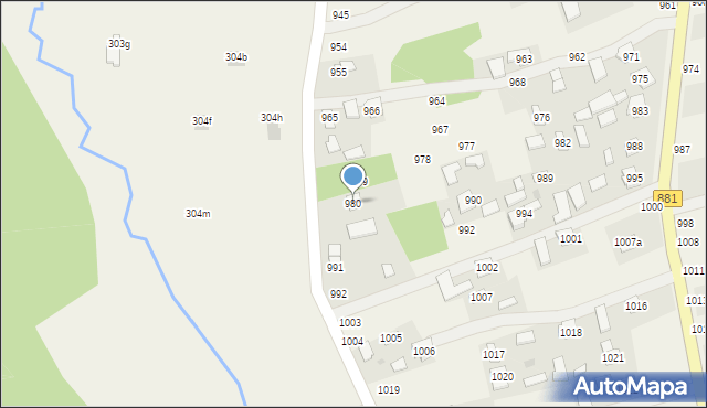 Medynia Głogowska, Medynia Głogowska, 980, mapa Medynia Głogowska