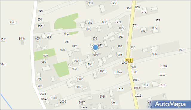 Medynia Głogowska, Medynia Głogowska, 989, mapa Medynia Głogowska