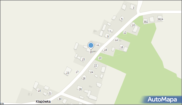 Medynia Kańczucka, Medynia Kańczucka, 13, mapa Medynia Kańczucka