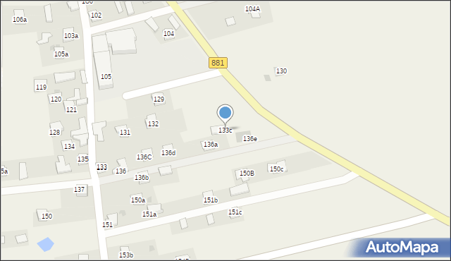 Medynia Łańcucka, Medynia Łańcucka, 133c, mapa Medynia Łańcucka