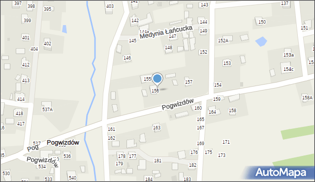 Medynia Łańcucka, Medynia Łańcucka, 156A, mapa Medynia Łańcucka