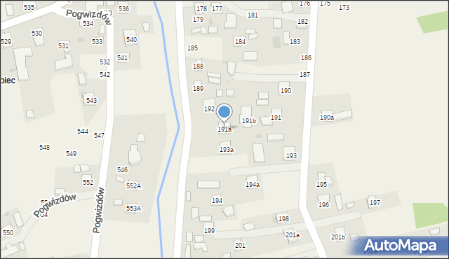 Medynia Łańcucka, Medynia Łańcucka, 191a, mapa Medynia Łańcucka
