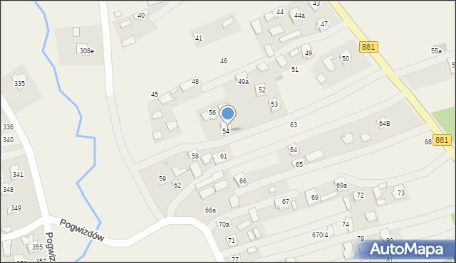 Medynia Łańcucka, Medynia Łańcucka, 57, mapa Medynia Łańcucka