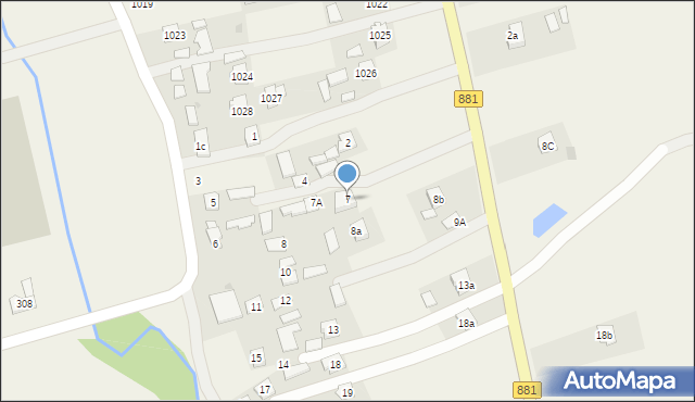 Medynia Łańcucka, Medynia Łańcucka, 7, mapa Medynia Łańcucka