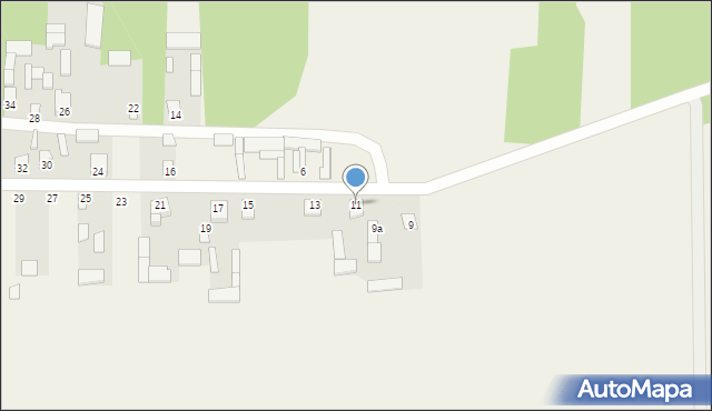 Mejznerzyn, Mejznerzyn, 11, mapa Mejznerzyn