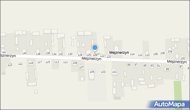 Mejznerzyn, Mejznerzyn, 124, mapa Mejznerzyn