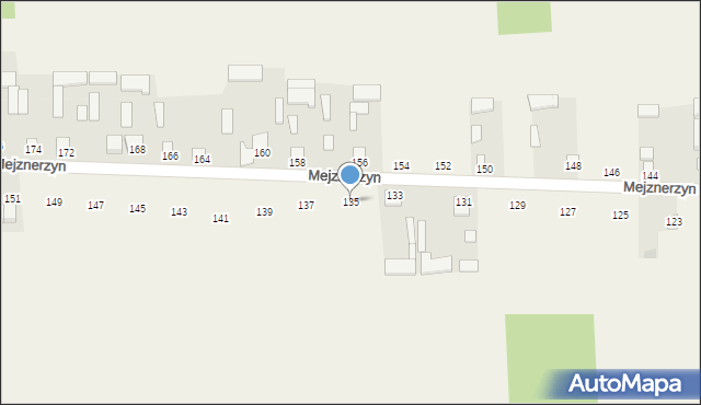 Mejznerzyn, Mejznerzyn, 135, mapa Mejznerzyn