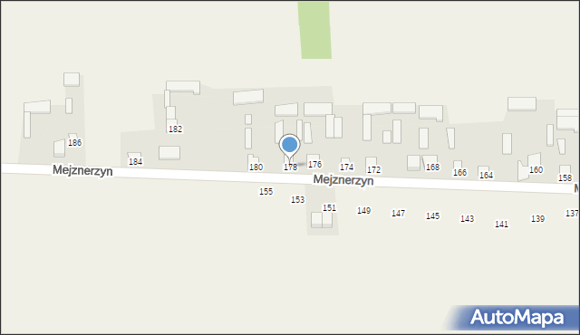 Mejznerzyn, Mejznerzyn, 178, mapa Mejznerzyn