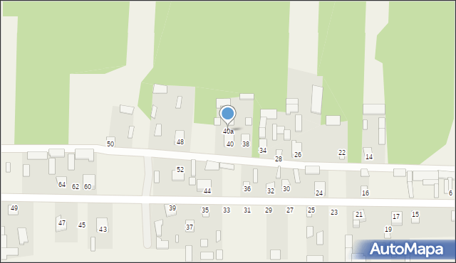 Mejznerzyn, Mejznerzyn, 40a, mapa Mejznerzyn