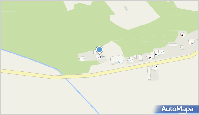Melsztyn, Melsztyn, 48, mapa Melsztyn