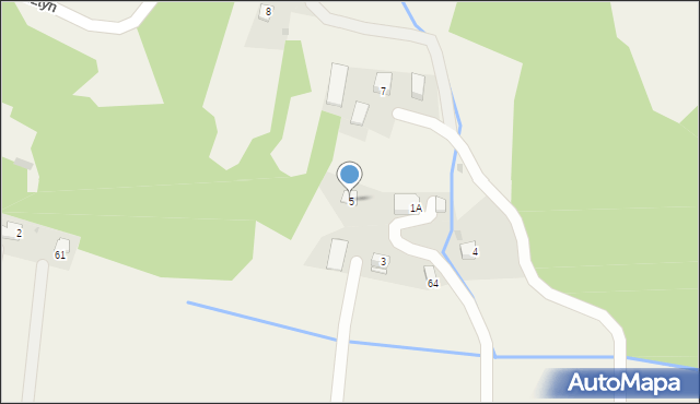 Melsztyn, Melsztyn, 5, mapa Melsztyn