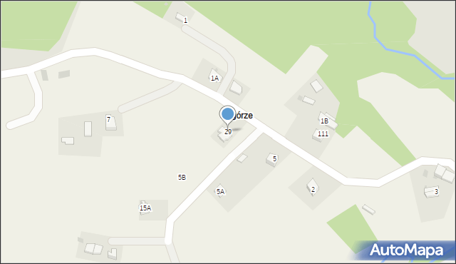 Meszna Opacka, Meszna Opacka, 29, mapa Meszna Opacka